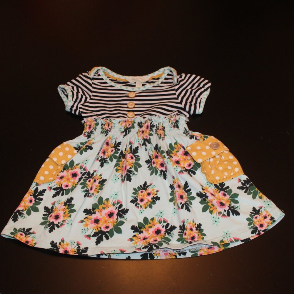 12-18 Month Baby Girl Matilda Jane Floral Cotton Dress